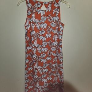 Talbots Effortless Jersey Shift Dress - Leafy Floral